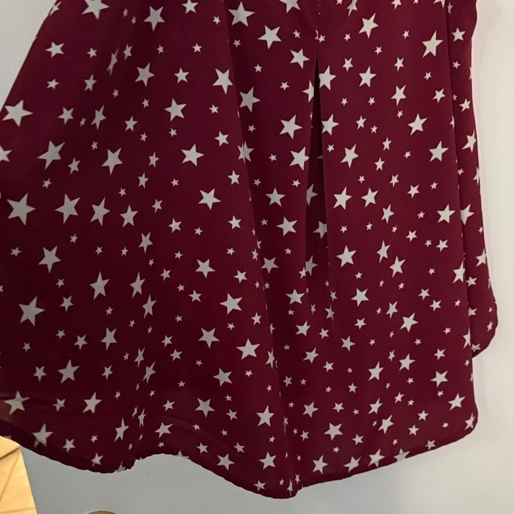 Starry Burgundy Women's Top